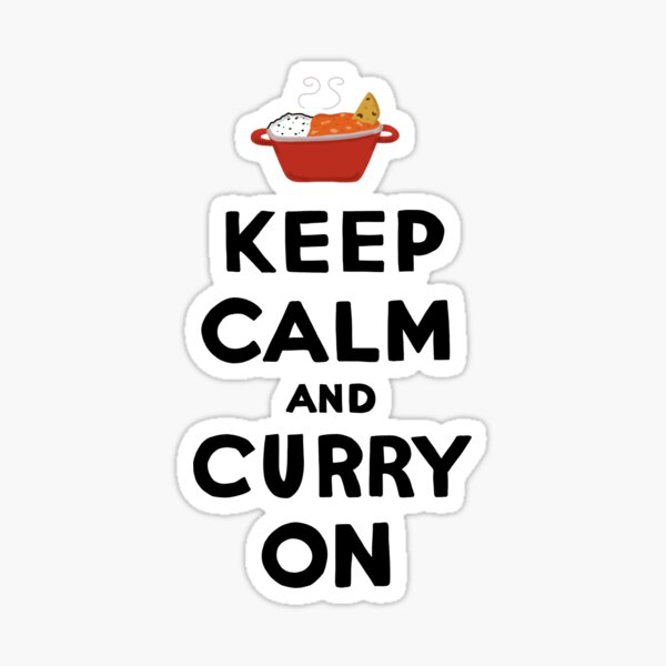 Item preview, Keep Calm and Curry On designed and sold by Desigirldoodles.