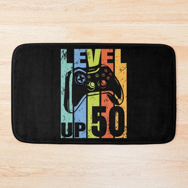 Artikelvorschau, Gamer Level up 50 als Geschenk zum 50. Geburtstag entworfen und verkauft von hayallcascoes.