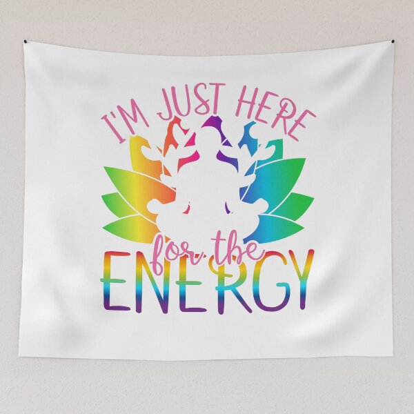 Item preview, I'm Just Here For The Energy Chakra Healer Therapist Reiki designed and sold by Tomsens.
