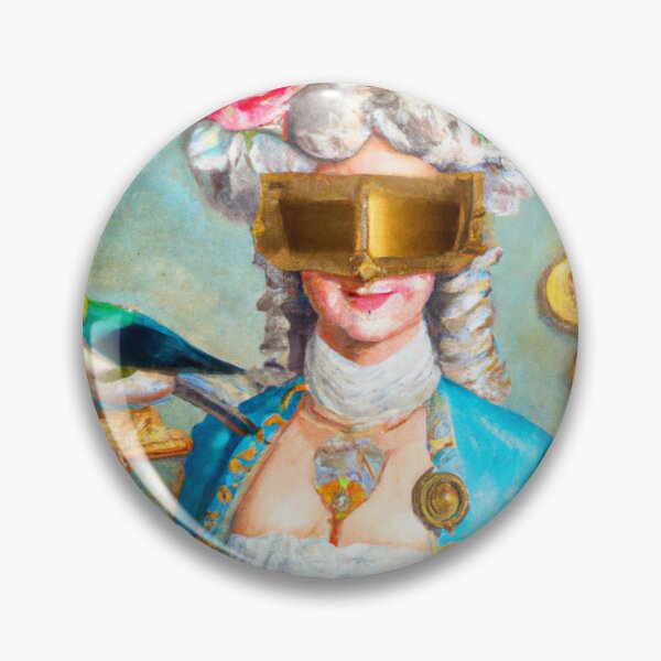 Item preview, Unusual Altered Steampunk Portrait Painting with Goggles ( Steampunk ) designed and sold by RadRococo.