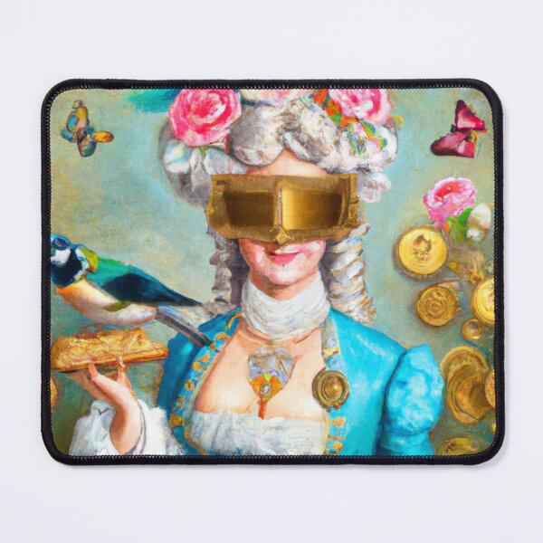 Item preview, Unusual Altered Steampunk Portrait Painting with Goggles ( Steampunk ) designed and sold by RadRococo.