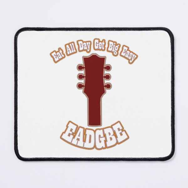 Item preview, eat all day get big easy - guitar designed and sold by Threads & Fabrics.