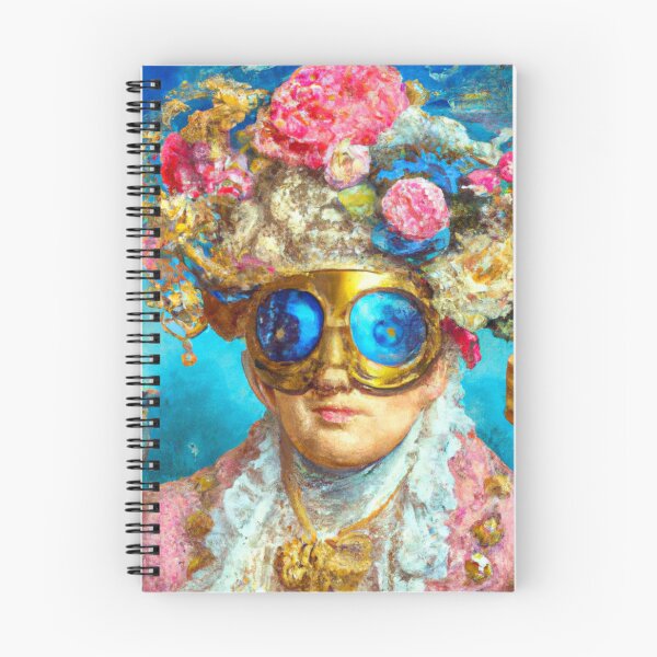 Item preview, Unusual Altered Steampunk Portrait Painting with Goggles ( Steampunk ) designed and sold by RadRococo.