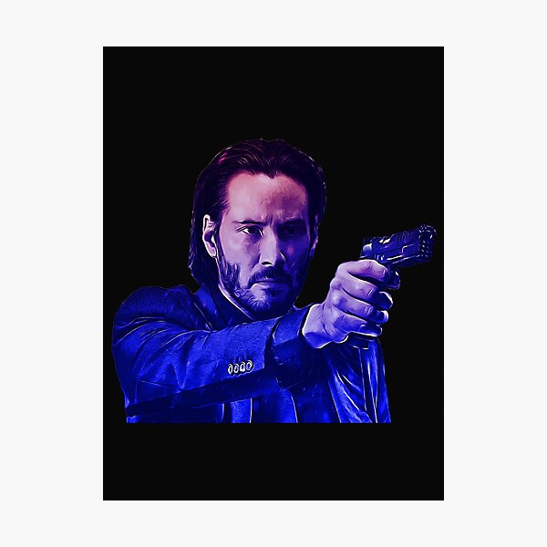 Item preview, John Wick Sticker designed and sold by debbienwbert.