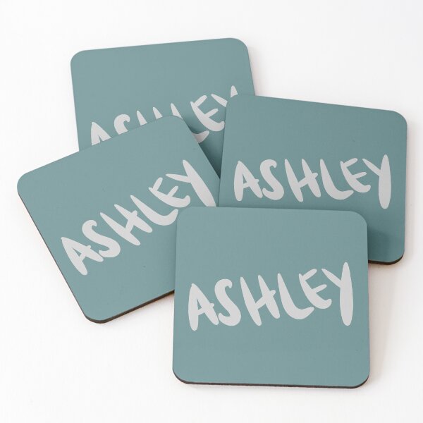 Artikelvorschau, Ashley Name Handschrift Unterschrift grauer Text entworfen und verkauft von Karen Ekdahl.