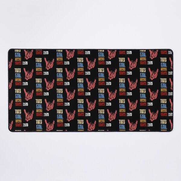 Item preview, Rock since 1973 | birthday | Rock 'n' roll girl designed and sold by Smoking_Animals .