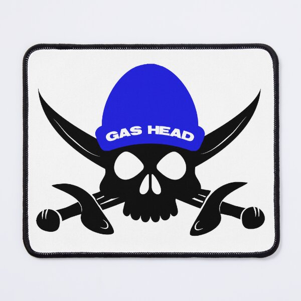 Item preview, Gas head skull,swords and hat designed and sold by JasonTrivettart.