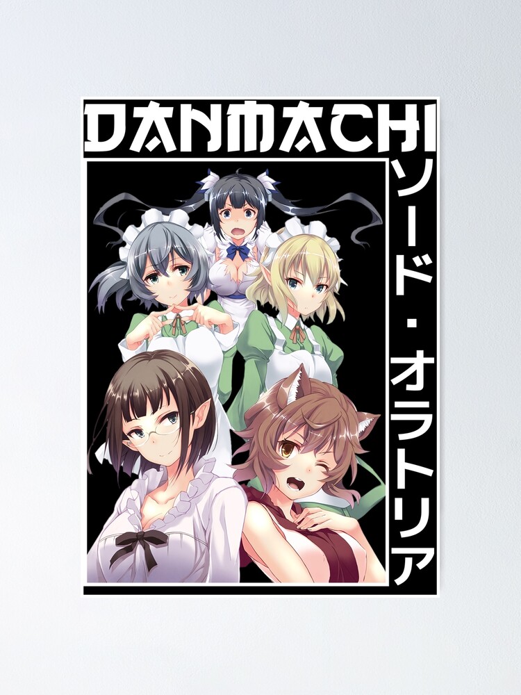 Lefiya Viridis DanMachi Artwork For Otaku Poster for Sale by hondart