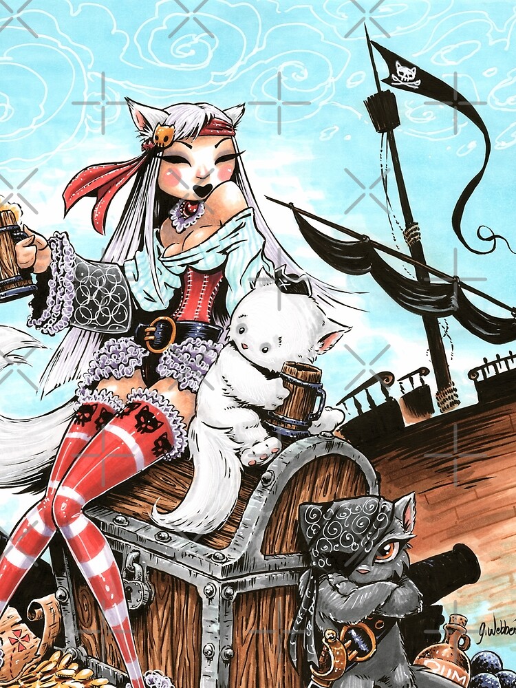 PIRATE FAIRIES by gWebberArts