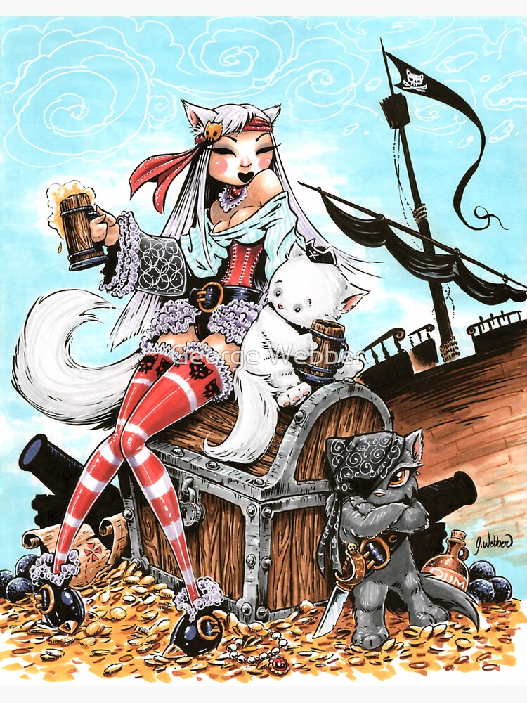 PIRATE FAIRIES by gWebberArts