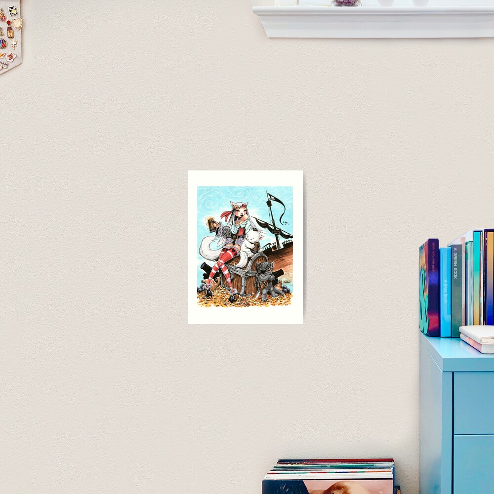 PIRATE FAIRIES Art Print