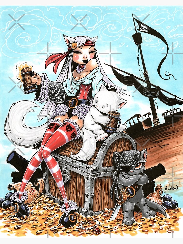 PIRATE FAIRIES by gWebberArts
