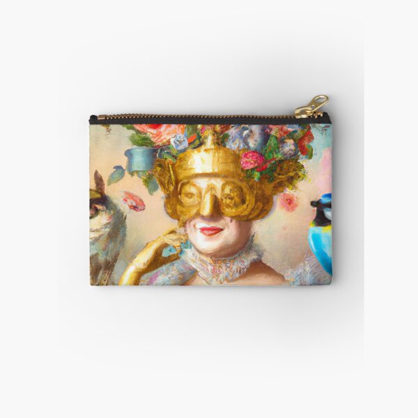 Item preview, Unusual Altered Steampunk Portrait Painting with Goggles ( Steampunk ) designed and sold by RadRococo.