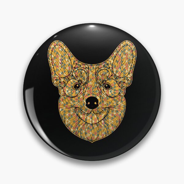 Item preview, Pembroke Welsh Corgi - Pembroke Welsh Corgi Geometric designed and sold by UnknownArtistt.