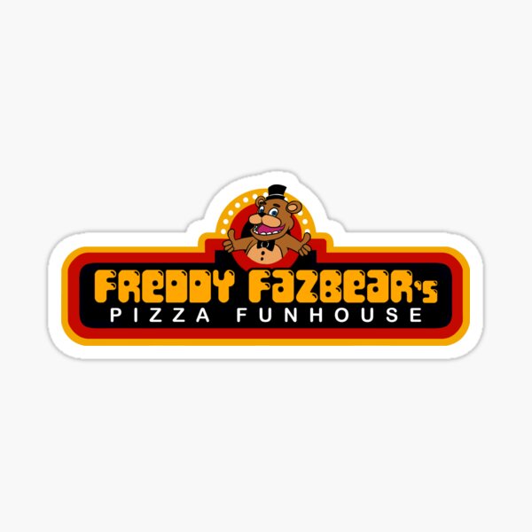 FNaF Freddy Fazbear Round Sticker - Free FNaF PNG Stickers