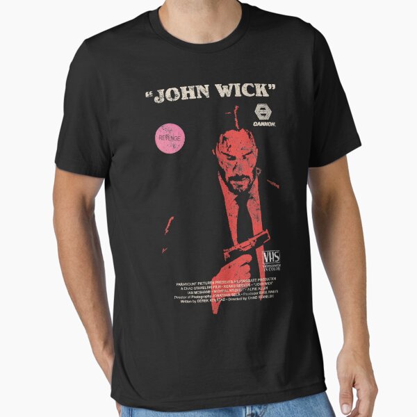 Item preview, John Wick VHS  Essential T- designed and sold by debbienwbert.