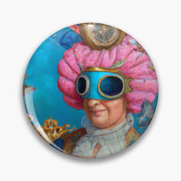 Item preview, Unusual Altered Steampunk Portrait Painting with Goggles ( Steampunk ) designed and sold by RadRococo.