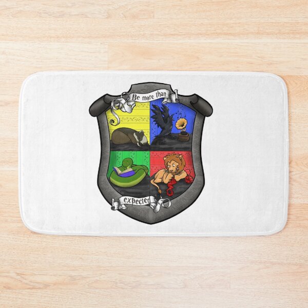 Item preview, Be More Than Expected Crest designed and sold by Bunny2011.