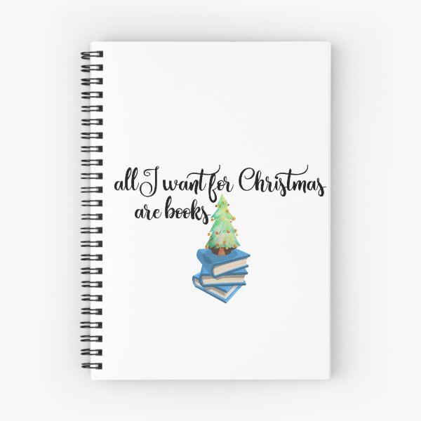 Item preview, ALL I WANT FOR CHRISTMAS designed and sold by thatbookgal.