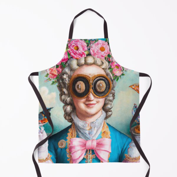 Item preview, Unusual Altered Steampunk Portrait Painting with Goggles ( Steampunk ) designed and sold by RadRococo.