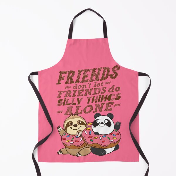 Item preview, Sloth Panda - Friends Don't Let Friends Do Silly Thing Alone designed and sold by plushism.