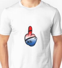 Patriotic Gloved Flipping- 21 is a Savage Unisex T-Shirt