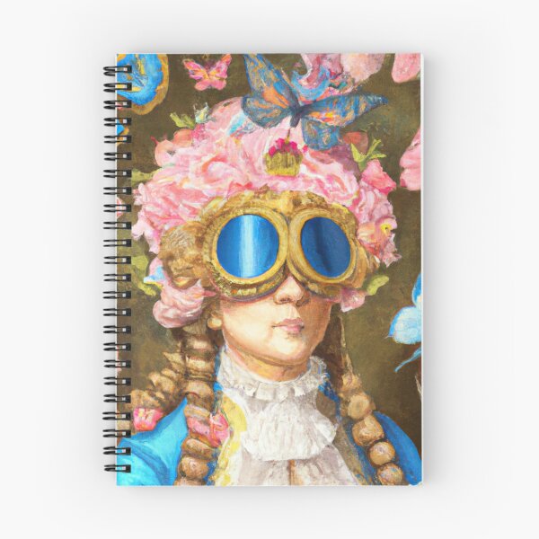 Item preview, Unusual Altered Steampunk Portrait Painting with Goggles ( Steampunk ) designed and sold by RadRococo.