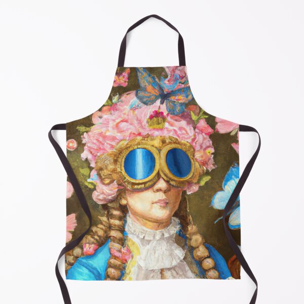 Item preview, Unusual Altered Steampunk Portrait Painting with Goggles ( Steampunk ) designed and sold by RadRococo.