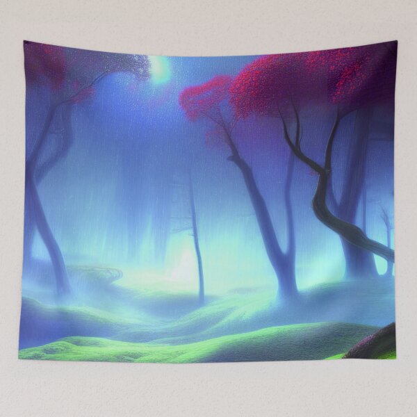 Item preview, Green Landscape with trees, Sceney Nature designed and sold by NatureFood.