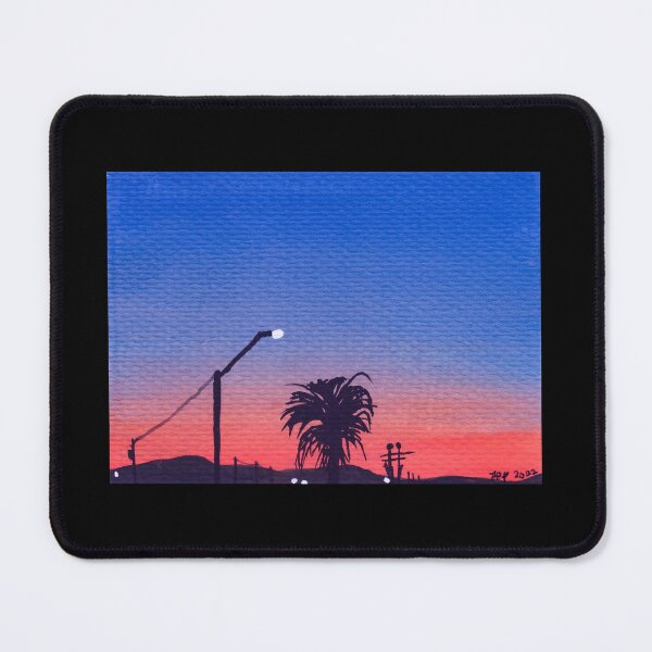 Item preview, A city skyline against a cozy Arizona sunset designed and sold by The Little Shop of Stickers.