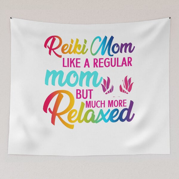 Item preview, Reiki Mom - Like A Regular Mom But Much More Relaxed designed and sold by Tomsens.