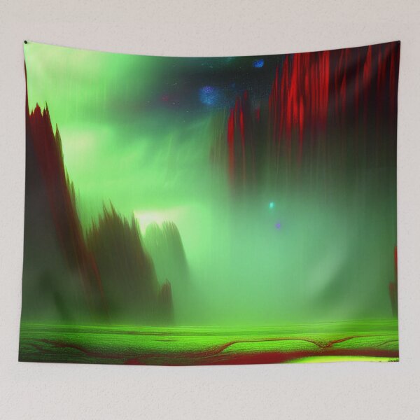 Item preview, Green Landscape with trees, Sceney Nature designed and sold by NatureFood.