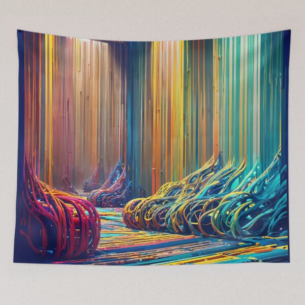 Item preview, Melting Room Of Colors designed and sold by Binary-Ko.