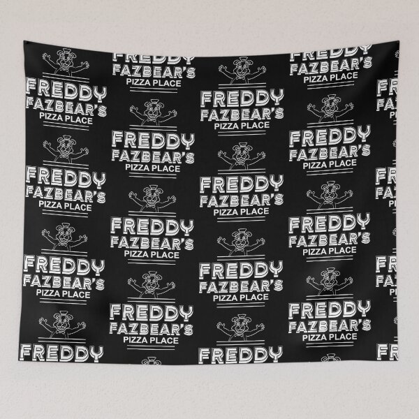 Item preview, Freddy Fazbear's Pizza logo 3 designed and sold by GamerSketch.