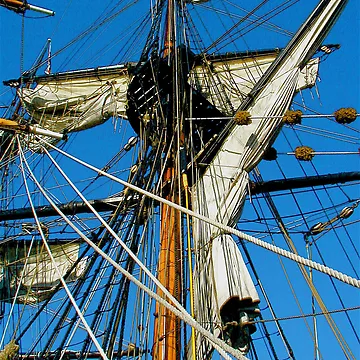 Artwork thumbnail, Sails, Ropes and Rigging  by Ray4cam
