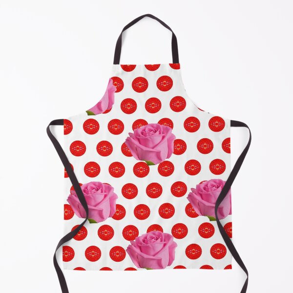 Item preview, Red Dots Pink Rose designed and sold by Threads & Fabrics.