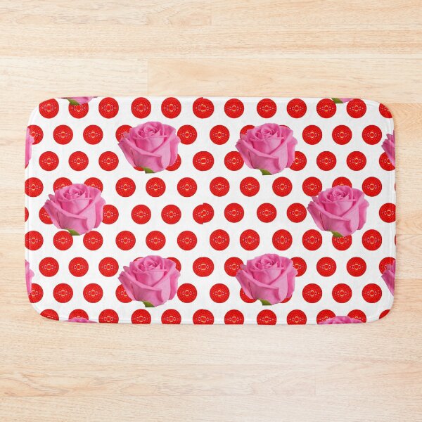 Item preview, Red Dots Pink Rose designed and sold by Threads & Fabrics.