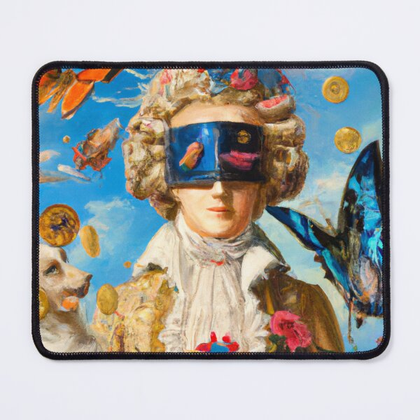 Item preview, Unusual Altered Steampunk Portrait Painting with Goggles ( Steampunk ) designed and sold by RadRococo.