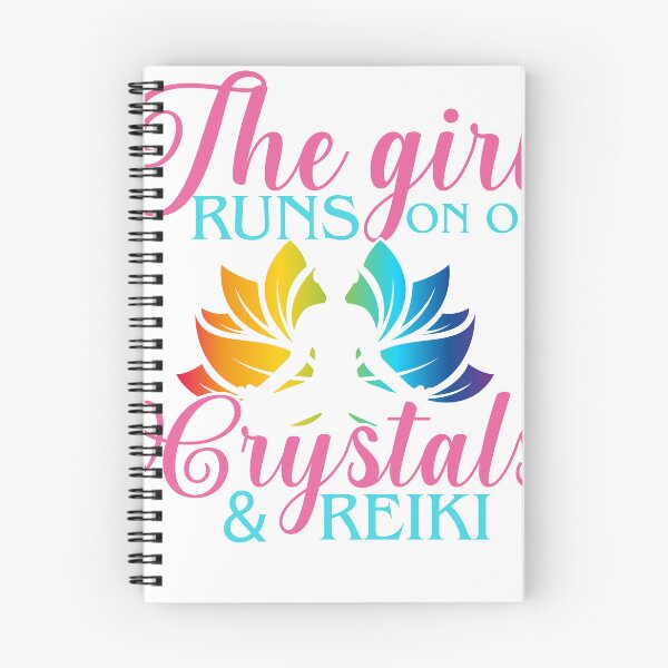 Item preview, The Girl Runs On Oil Crystals & Reiki Chakra Healer designed and sold by Tomsens.
