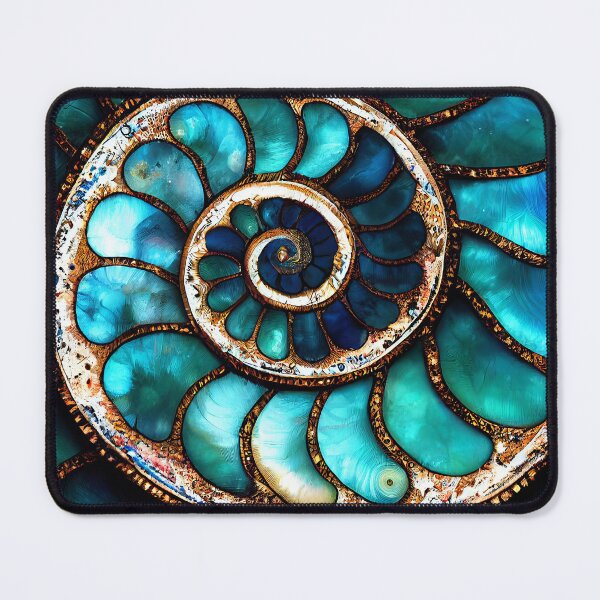 Item preview, Vibrant seashell bright pattern designed and sold by AppleElf.