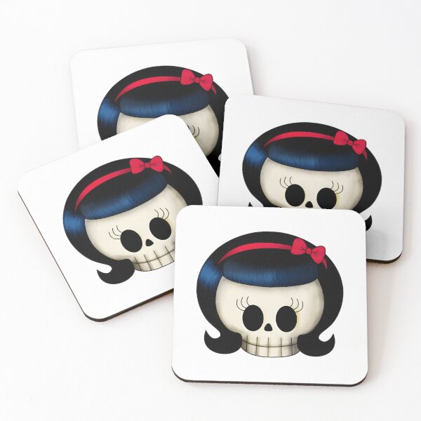 Item preview, Sweet Rockabilly Girl Skull Classic  designed and sold by ezhilboamp.