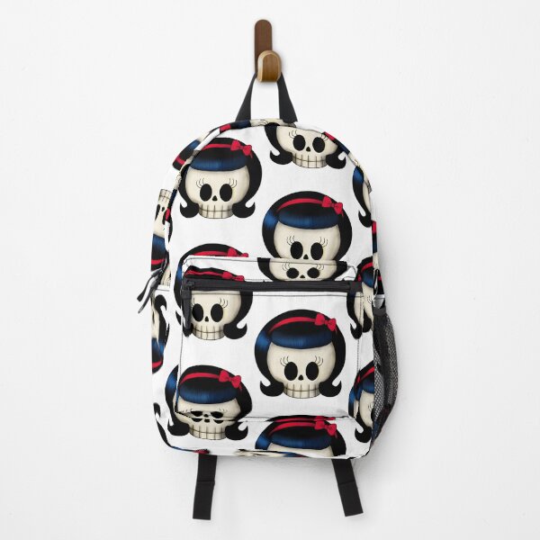 Item preview, Sweet Rockabilly Girl Skull Classic designed and sold by ezhilboamp.