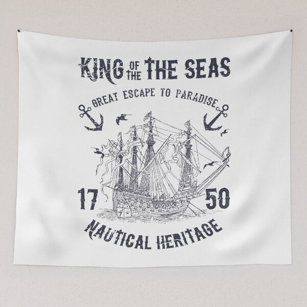 Item preview, King of the Seas, sailors gifts. designed and sold by paulo silveira.