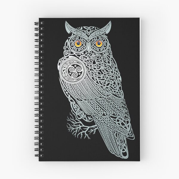 Item preview, Celtic Owl T-Shirt designed and sold by Johan Proud Blade.