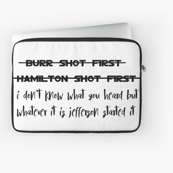 JEFFERSON STARTED IT Laptop Sleeve