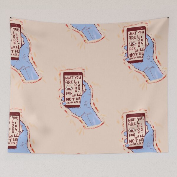 Item preview, Not Here designed and sold by minniemorrisart.