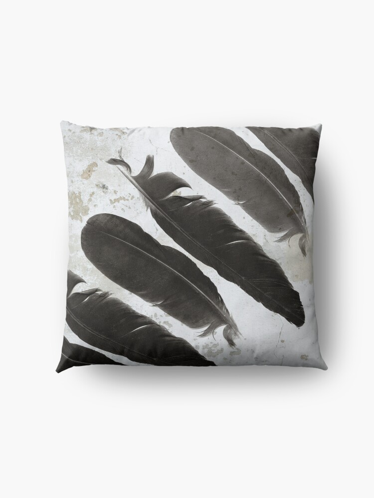 Alternate view of Raven Totem Floor Pillow