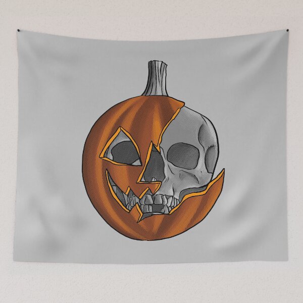 Item preview, halloween skull designed and sold by MiVa Tank.