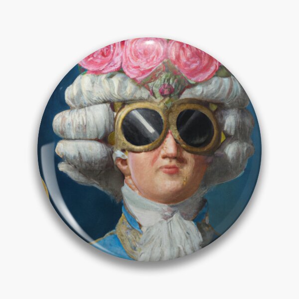 Item preview, Unusual Altered Steampunk Portrait Painting with Goggles ( Steampunk ) designed and sold by RadRococo.