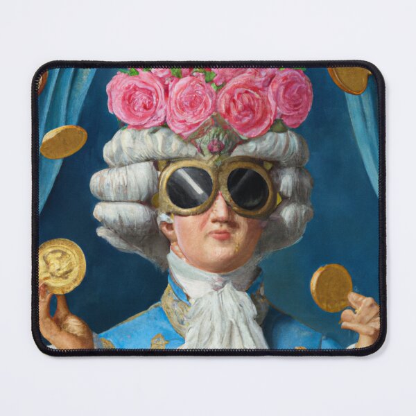 Item preview, Unusual Altered Steampunk Portrait Painting with Goggles ( Steampunk ) designed and sold by RadRococo.